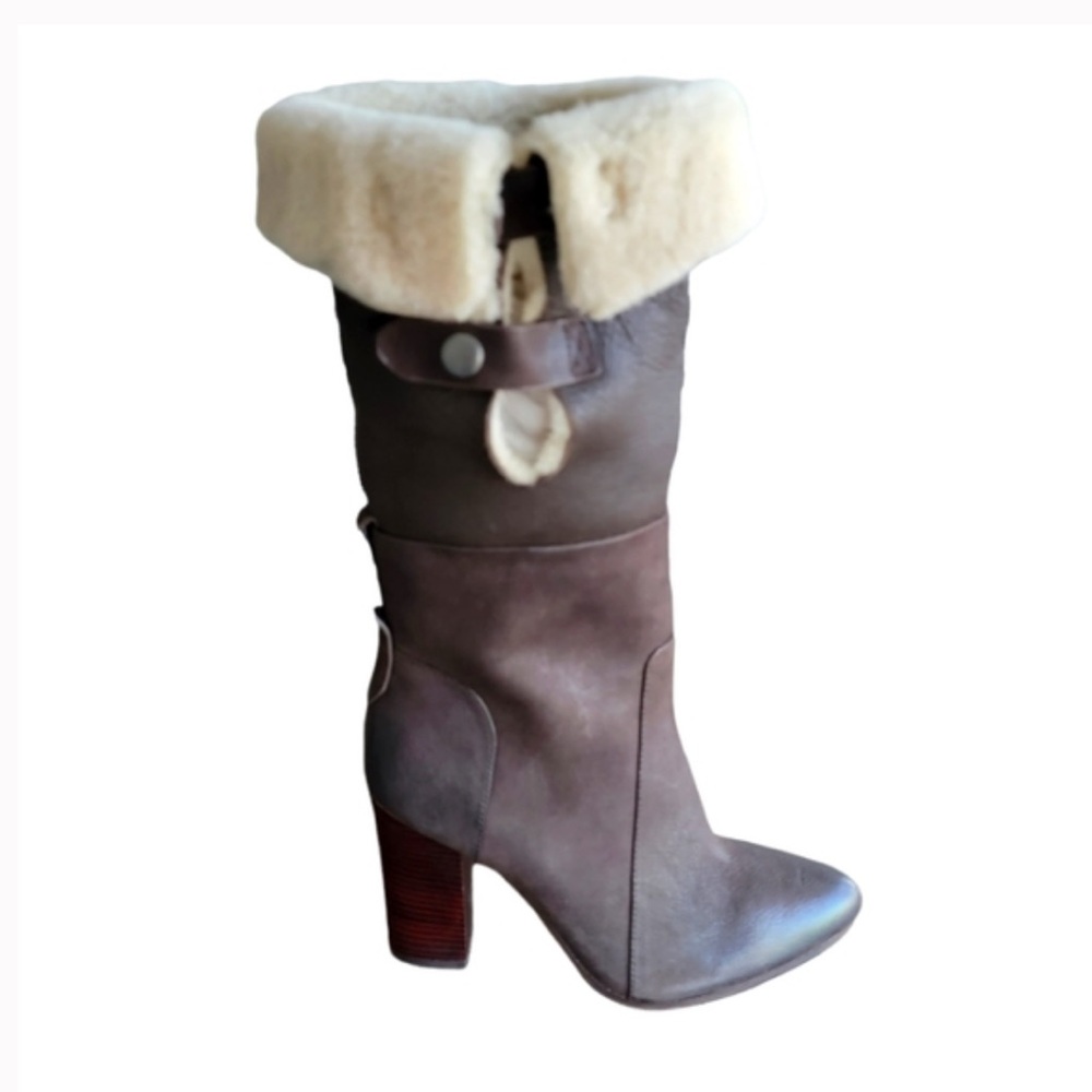 Sigerson Morrison "Belle" Shearling Boot Size 7.5